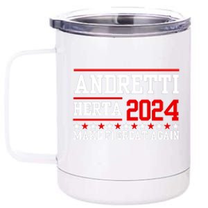 Andretti Herta 2024 Funny Indy Racing 12 oz Stainless Steel Tumbler Cup