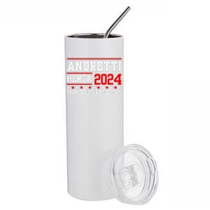 Andretti Herta 2024 Funny Indy Racing Stainless Steel Tumbler