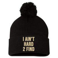 Aint Hard 2 Find Pom Pom 12in Knit Beanie