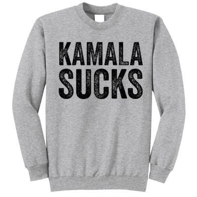 Anti Harris 2024 Kamala Sucks Tall Sweatshirt