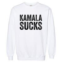 Anti Harris 2024 Kamala Sucks Garment-Dyed Sweatshirt