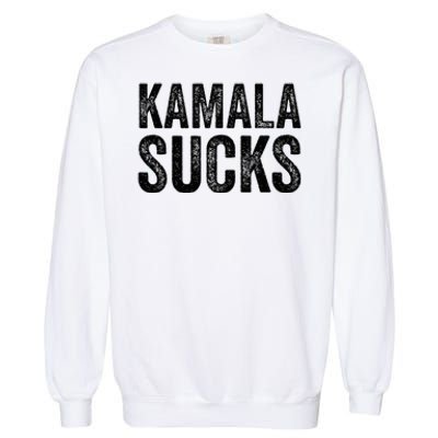 Anti Harris 2024 Kamala Sucks Garment-Dyed Sweatshirt