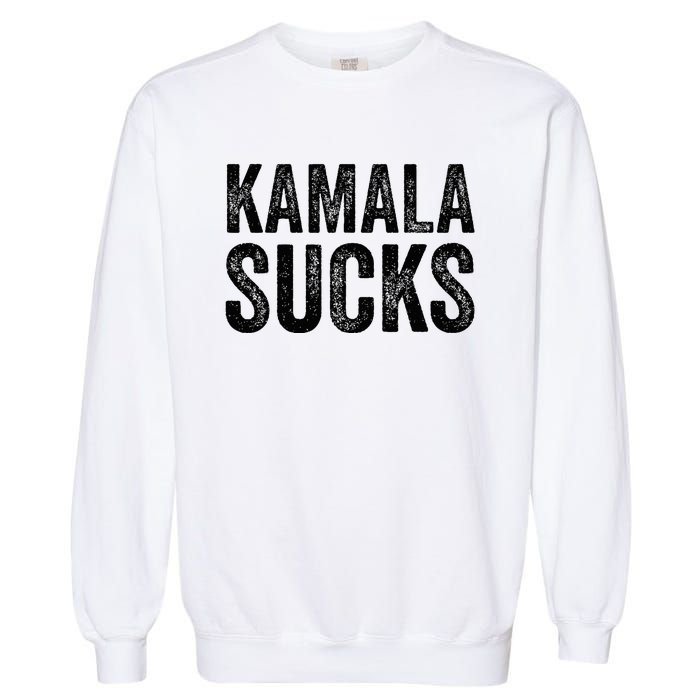 Anti Harris 2024 Kamala Sucks Garment-Dyed Sweatshirt