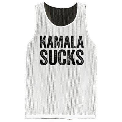 Anti Harris 2024 Kamala Sucks Mesh Reversible Basketball Jersey Tank