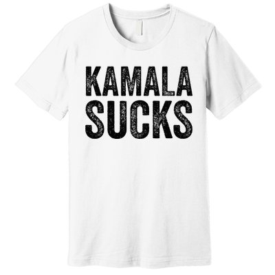 Anti Harris 2024 Kamala Sucks Premium T-Shirt