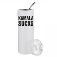 Anti Harris 2024 Kamala Sucks Stainless Steel Tumbler