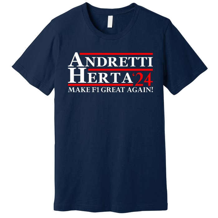 Andretti Herta 2024 Funny Indy Racing Premium T-Shirt