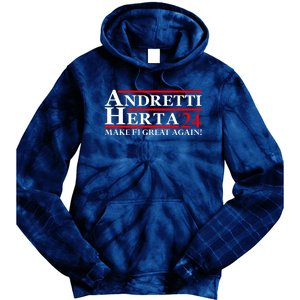 Andretti Herta 2024 Funny Indy Racing Tie Dye Hoodie