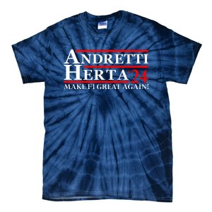 Andretti Herta 2024 Funny Indy Racing Tie-Dye T-Shirt