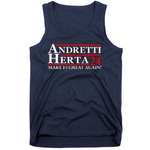 Andretti Herta 2024 Funny Indy Racing Tank Top