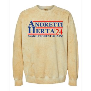 Andretti Herta 2024 Funny Indy Racing Colorblast Crewneck Sweatshirt