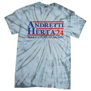 Andretti Herta 2024 Funny Indy Racing Tie-Dye T-Shirt