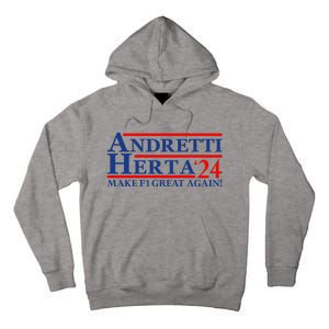 Andretti Herta 2024 Funny Indy Racing Tall Hoodie