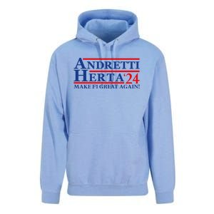 Andretti Herta 2024 Funny Indy Racing Unisex Surf Hoodie