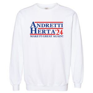 Andretti Herta 2024 Funny Indy Racing Garment-Dyed Sweatshirt