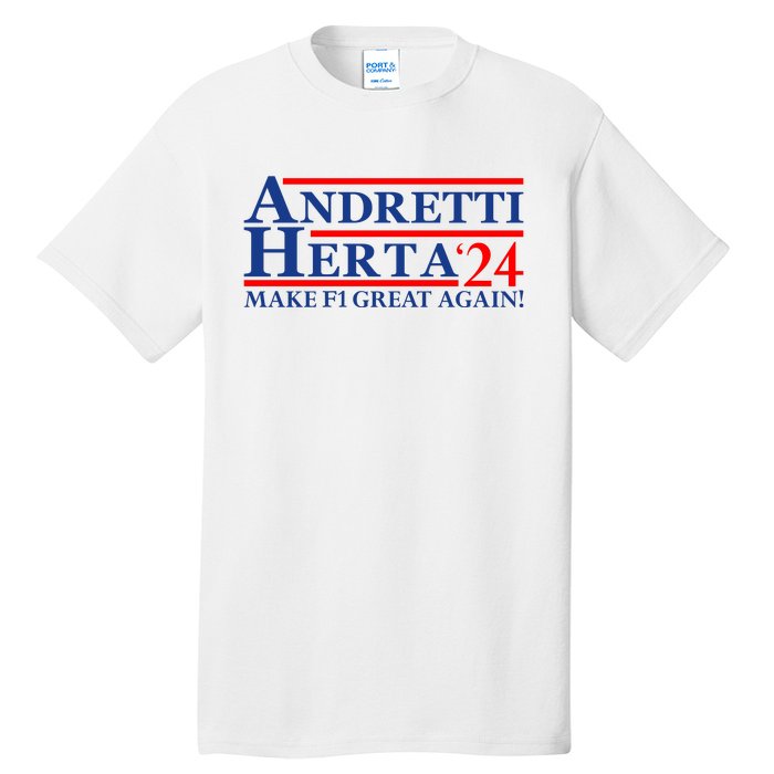 Andretti Herta 2024 Funny Indy Racing Tall T-Shirt