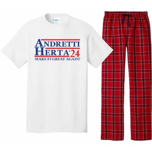 Andretti Herta 2024 Funny Indy Racing Pajama Set