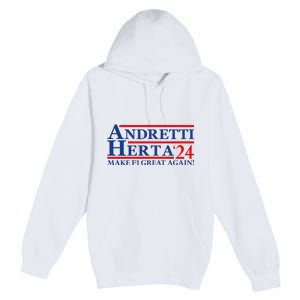 Andretti Herta 2024 Funny Indy Racing Premium Pullover Hoodie