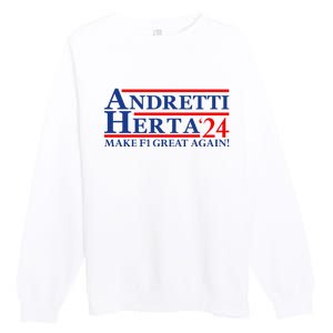 Andretti Herta 2024 Funny Indy Racing Premium Crewneck Sweatshirt