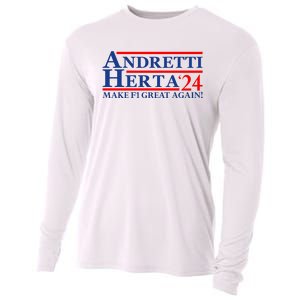 Andretti Herta 2024 Funny Indy Racing Cooling Performance Long Sleeve Crew