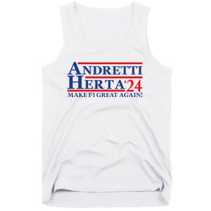 Andretti Herta 2024 Funny Indy Racing Tank Top