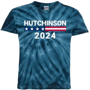 Asa Hutchinson 2024 Hutchinson For Presidential Election Kids Tie-Dye T-Shirt