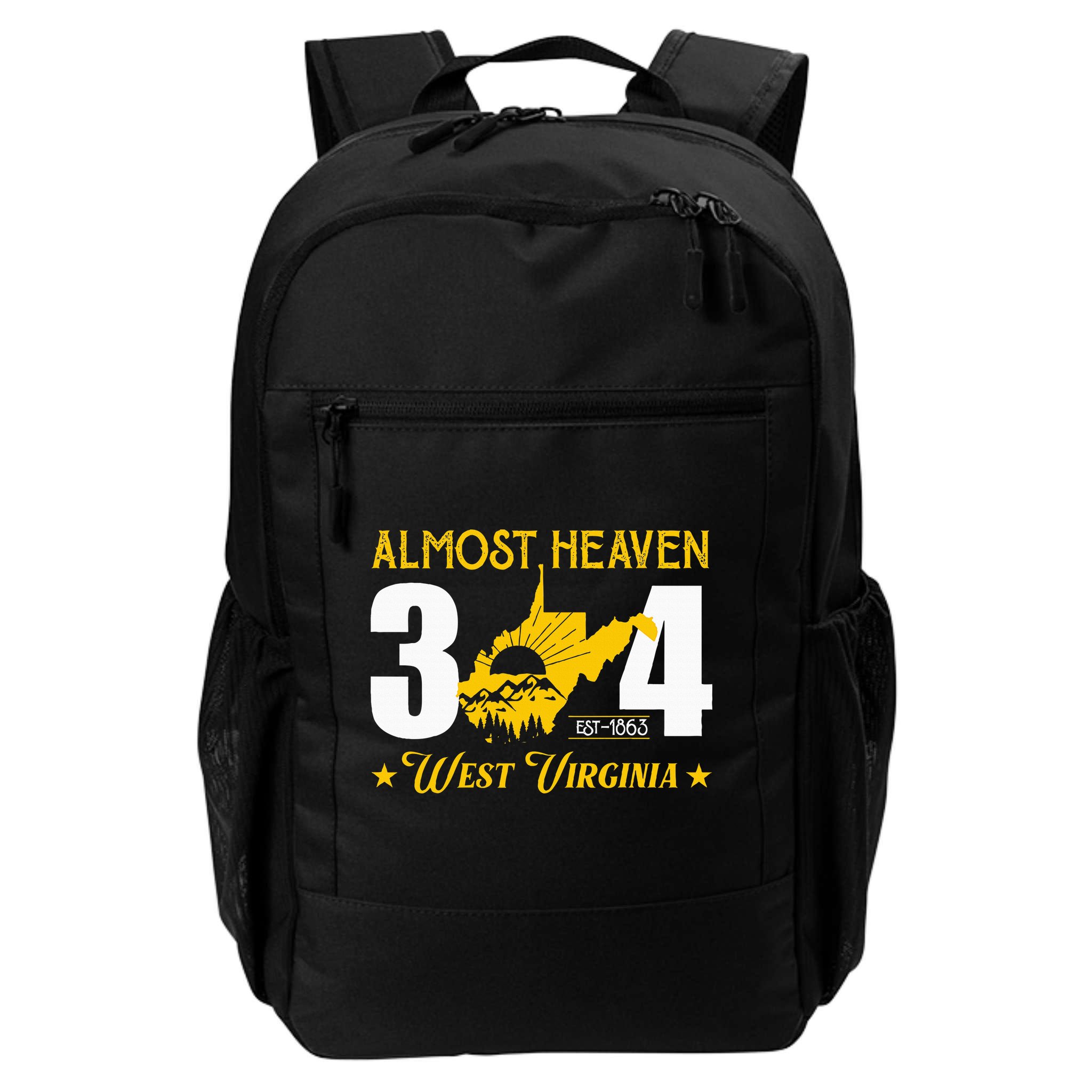 Almost Heaven 304 West Virginia Map Backpack