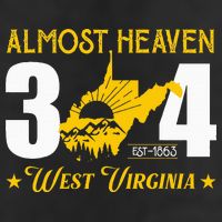 Almost Heaven 304 West Virginia Map Hat
