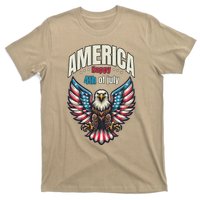 America Happy 4th Of July Patriotic Eagle T-Shirt