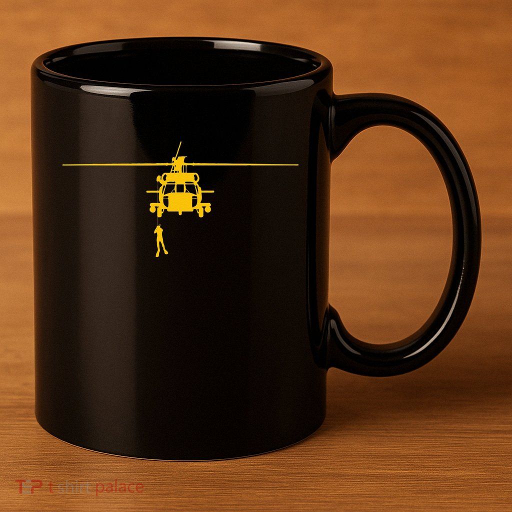 Awesome H 60 Helicopter Search And Rescue SAR 11oz C Handle Ceramic Mug