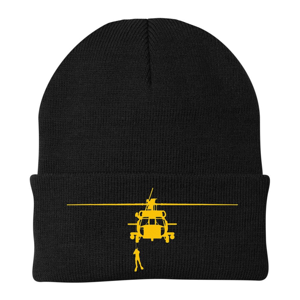 Awesome H 60 Helicopter Search And Rescue SAR Beanie