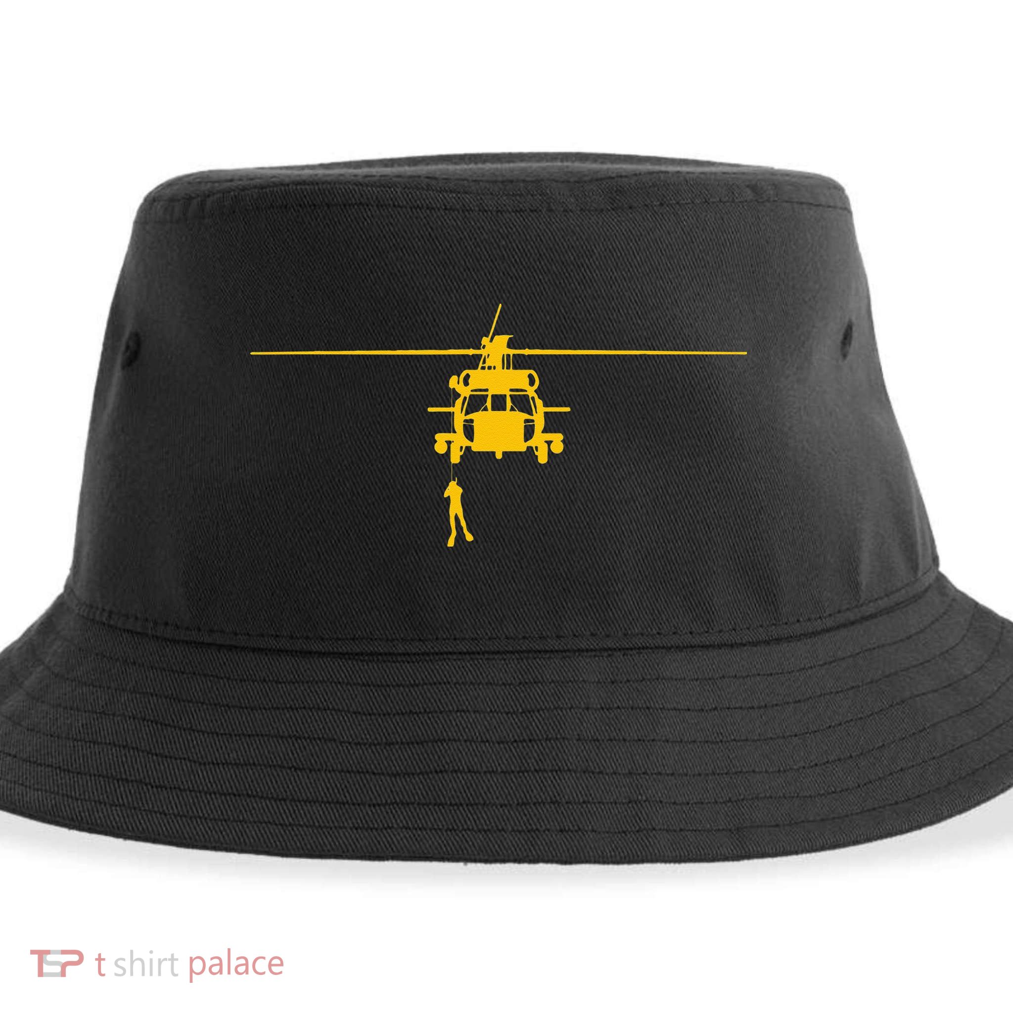 Awesome H 60 Helicopter Search And Rescue SAR Sustainable Bucket Hat