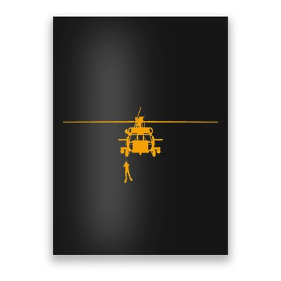 Awesome H 60 Helicopter Search And Rescue Sar Design Poster