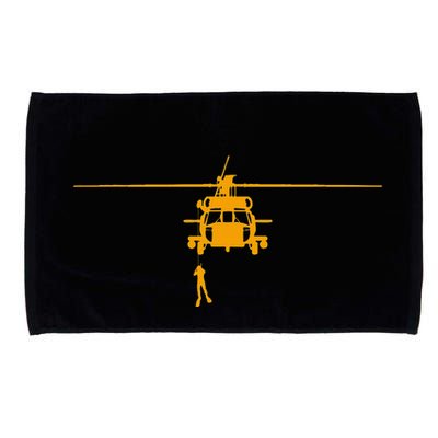 Awesome H 60 Helicopter Search And Rescue Sar Design Microfiber Hand Towel