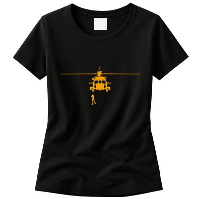 Awesome H 60 Helicopter Search And Rescue Sar Design Womens T-Shirt