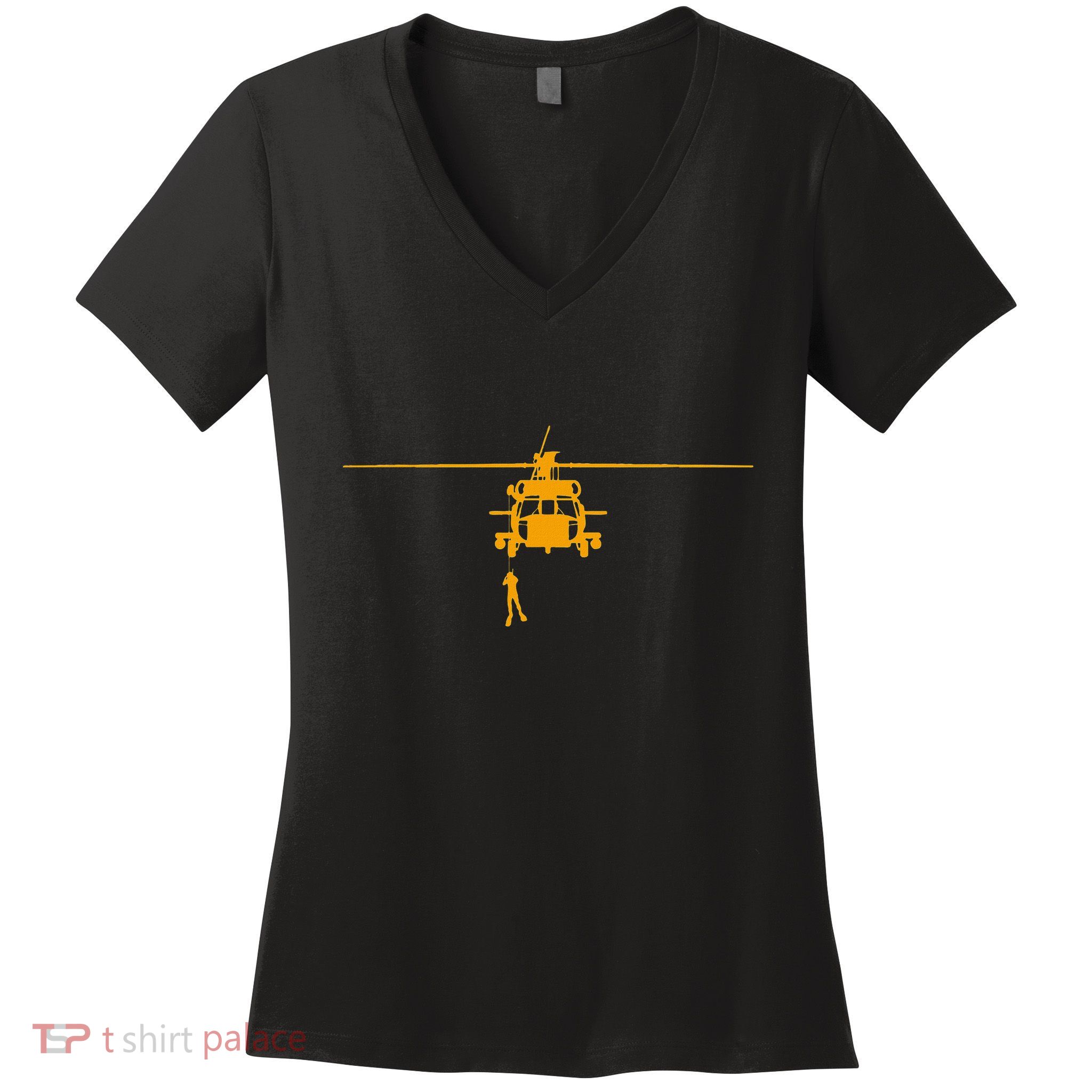Awesome H 60 Helicopter Search And Rescue Sar Design Women's V-Neck T-Shirt
