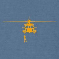 Awesome H 60 Helicopter Search And Rescue Sar Design Garment-Dyed Sweatshirt