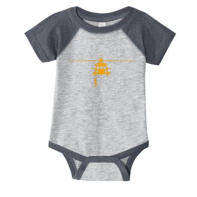 Awesome H 60 Helicopter Search And Rescue Sar Design Infant Baby Jersey Bodysuit