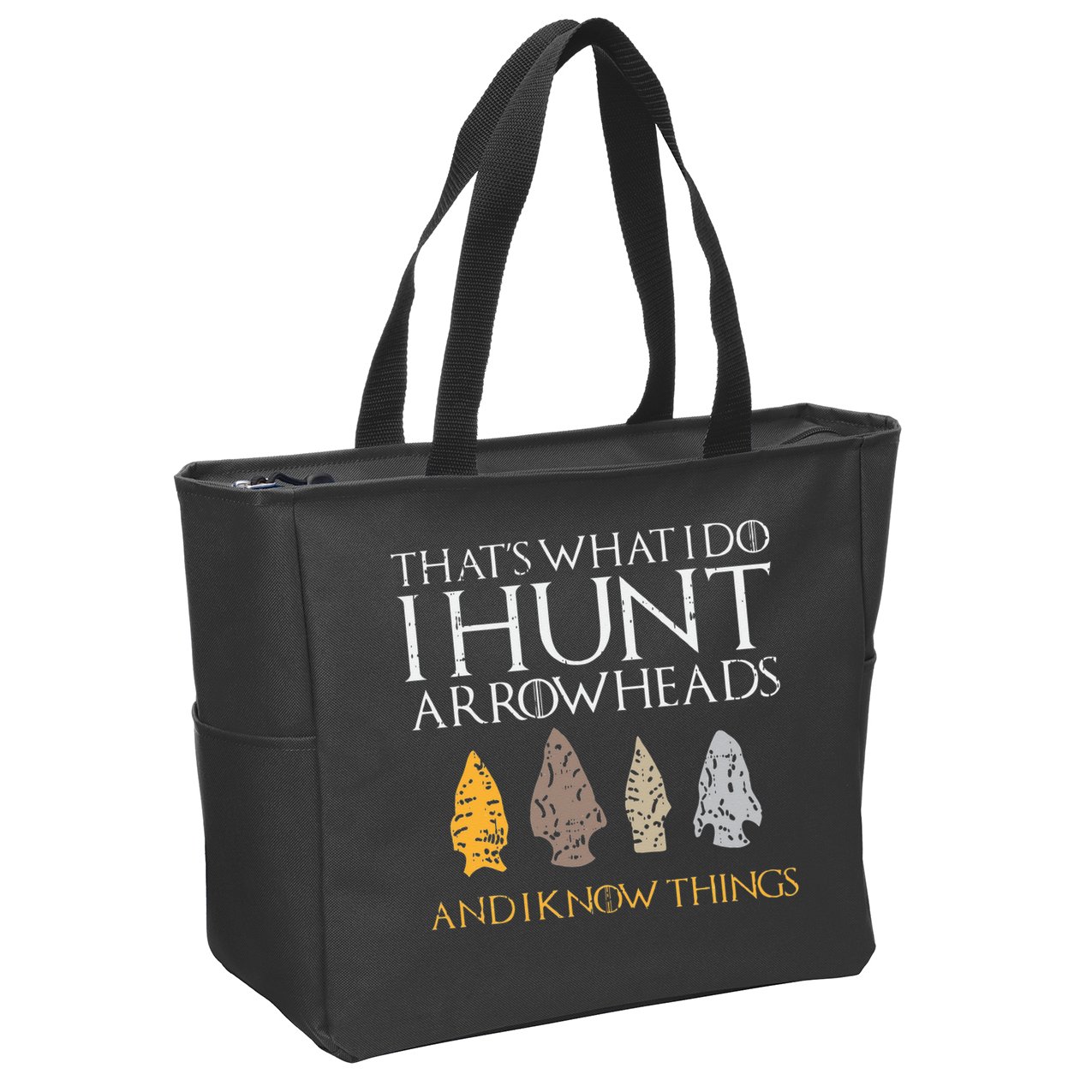 Arrowhead Hunting Arrowhead Arrowhead Hunter Zip Tote Bag