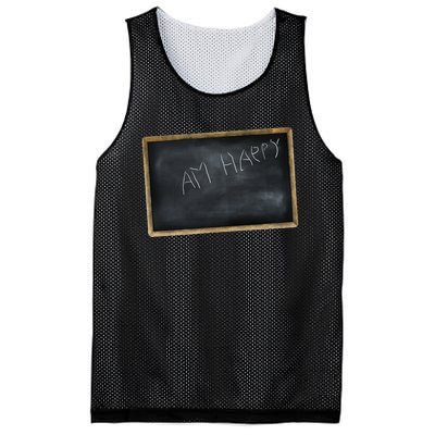 Am Happy Mesh Reversible Basketball Jersey Tank