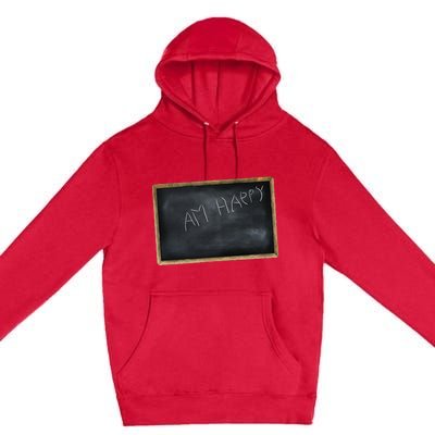 Am Happy Premium Pullover Hoodie