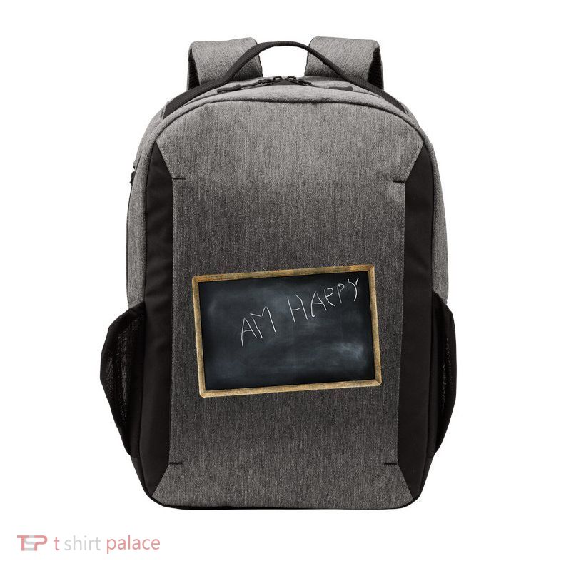 Am Happy Vector Backpack