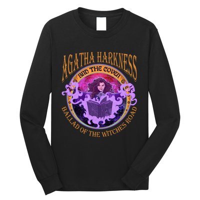 Agatha Harkness And The Coven Ballad Witches Road Agatha Harkness Long Sleeve Shirt