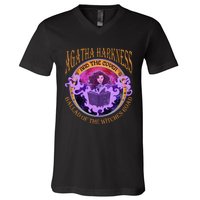 Agatha Harkness And The Coven Ballad Witches Road Agatha Harkness V-Neck T-Shirt