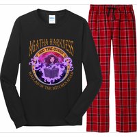 Agatha Harkness And The Coven Ballad Witches Road Agatha Harkness Long Sleeve Pajama Set