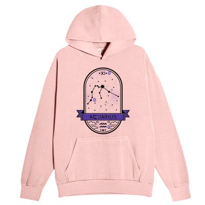 Aquarius Horoscope Astrology Gift Urban Pullover Hoodie