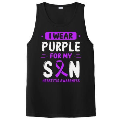 Autoimmune Hepatitis Awareness Son Purple Ribbon Children PosiCharge Competitor Tank