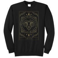 Aries Horoscope And Zodiac Constellation Symbol Tall Sweatshirt