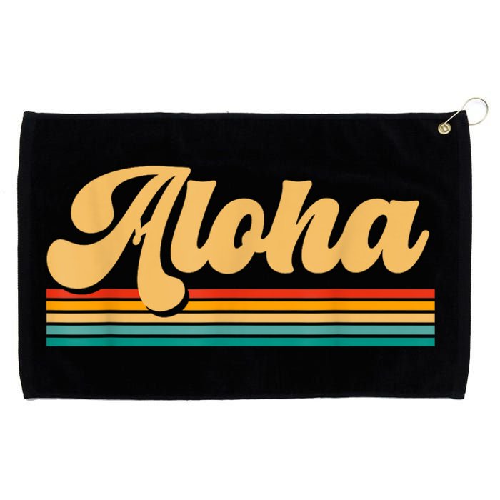 Aloha Hawaii Grommeted Golf Towel