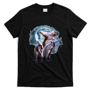 Armadillos Howling At The Moon Funny Armadillo T-Shirt